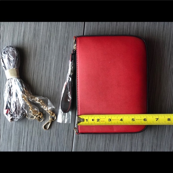 Aldo NWT red crossbody wristlet purse - Picture 3 of 5